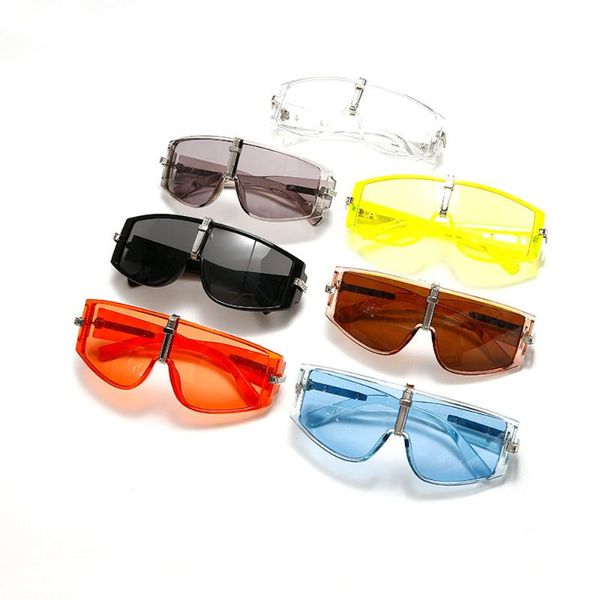 sunglasses vintage oversized candy colors men women fashion mirror silver shield glasses retro eyewear shades uv400 fml, White;black
sunglasses vintage oversized candy colors men women fashion mirror silver shield glasses retro eyewear shades uv400 fml, White;black