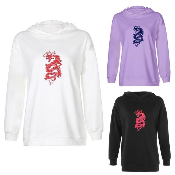 women's hoodies & sweatshirts women long sleeve vintage chinese dragon print harajuku sweatshirt oversized loose kangaroo pocket tunic, Black
women's hoodies & sweatshirts women long sleeve vintage chinese dragon print harajuku sweatshirt oversized loose kangaroo pocket tunic, Black