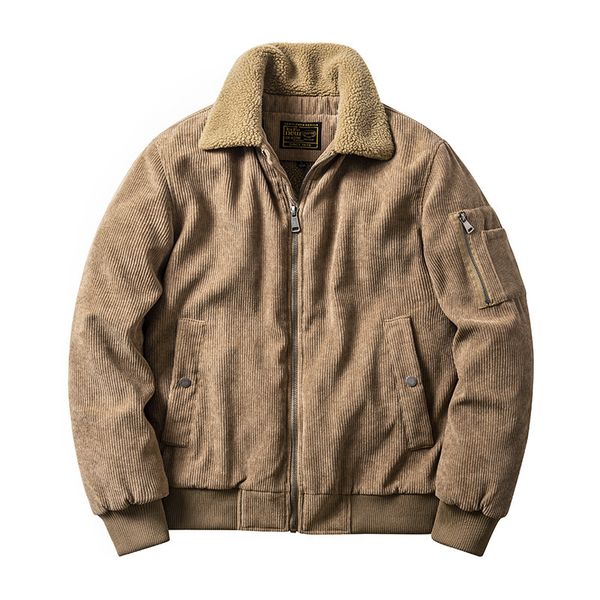 designer winter winter air force pilot fleece military jacket men thick warm fur collar coat autumn men overcoat vintage bomber, Black;brown
designer winter winter air force pilot fleece military jacket men thick warm fur collar coat autumn men overcoat vintage bomber, Black;brown