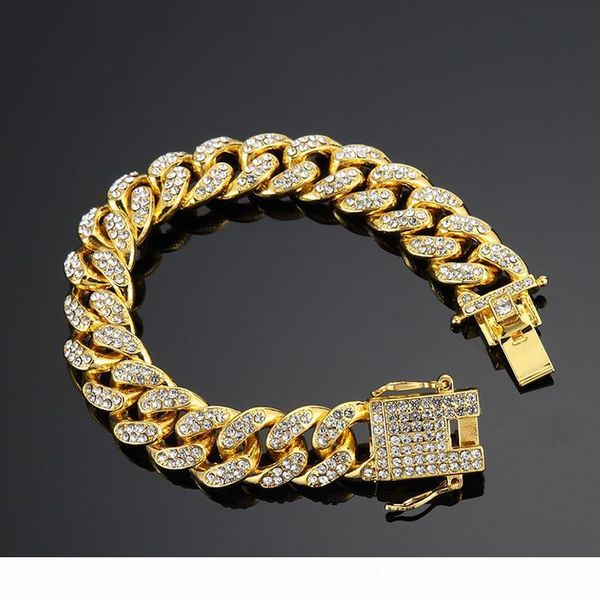 mens hip hop gold bracelets jewelry iced out chain bracelets rose gold silver miami cuban link chain bracelet fashion design, Black
mens hip hop gold bracelets jewelry iced out chain bracelets rose gold silver miami cuban link chain bracelet fashion design, Black
