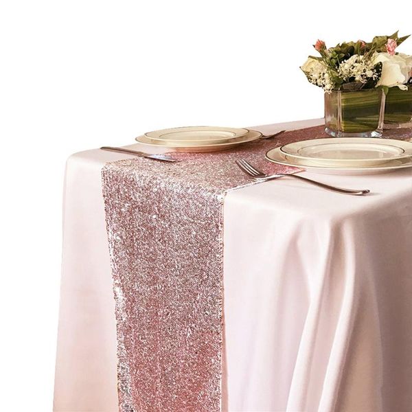 table cloth gold rose sequin runner 30x220cm glitter for party weddings decoration runners
table cloth gold rose sequin runner 30x220cm glitter for party weddings decoration runners