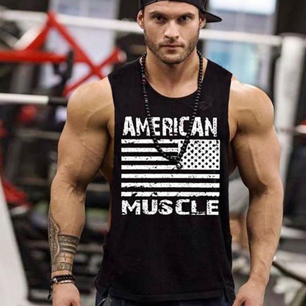 men' tank men muscleguys cotton gyms sleeveless tank for boys bodybuilding clothing undershirt fitness stringer vest, White;black
men' tank men muscleguys cotton gyms sleeveless tank for boys bodybuilding clothing undershirt fitness stringer vest, White;black