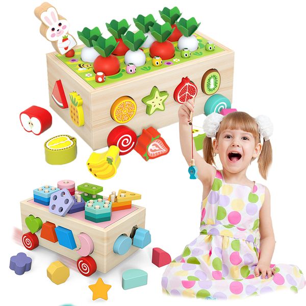 Montessori toy set wooden toys baby fishing Pull Along Car Shape cognitive puzzle learing toy children wooden baby toys
Montessori toy set wooden toys baby fishing Pull Along Car Shape cognitive puzzle learing toy children wooden baby toys