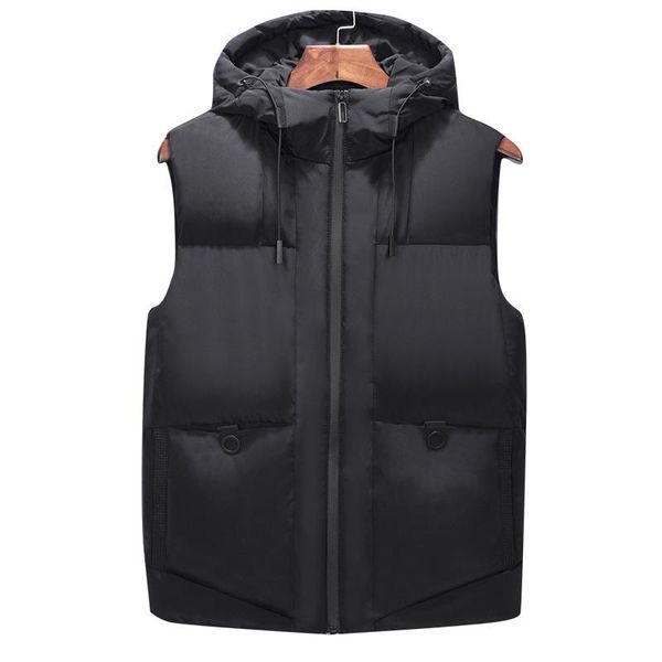 men's vests plus size 7xl autumn winter vest men sports waistcoat fashion slim sleeveless cotton padded thickened hooded thick gilet, Black;white
men's vests plus size 7xl autumn winter vest men sports waistcoat fashion slim sleeveless cotton padded thickened hooded thick gilet, Black;white