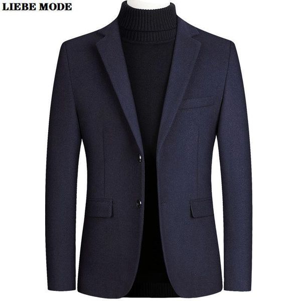 men's suits & blazers business casual black red blazer autumn winter navy blue grey wool hombre formal thick suit coat for men, White;black
men's suits & blazers business casual black red blazer autumn winter navy blue grey wool hombre formal thick suit coat for men, White;black