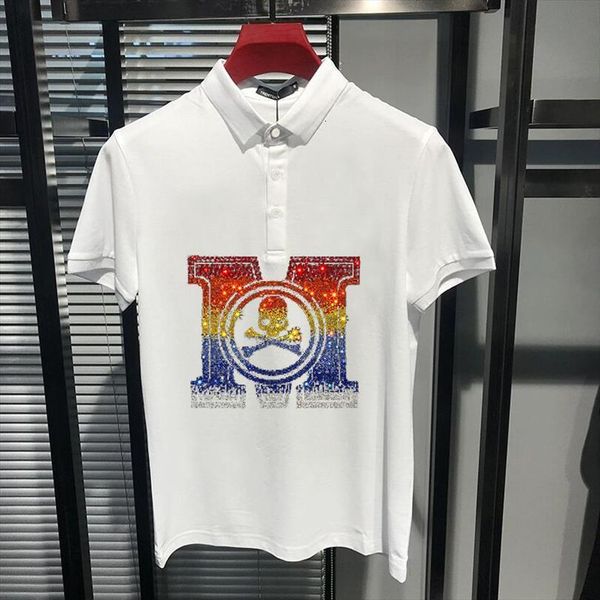 brand solid color diamond men polos letter design customized shirt breathable slim short sleeve handsome, White;black
brand solid color diamond men polos letter design customized shirt breathable slim short sleeve handsome, White;black