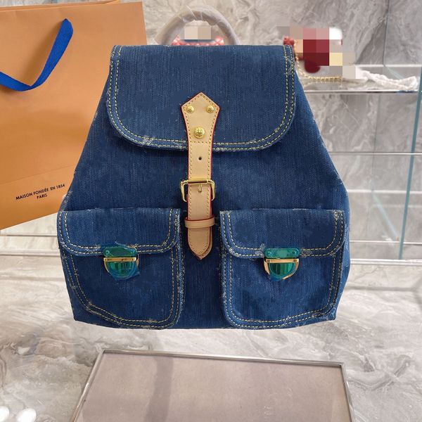 backpack denim canvas handbags designer classic shopping bags women handbag totes fashion patchwork color
backpack denim canvas handbags designer classic shopping bags women handbag totes fashion patchwork color