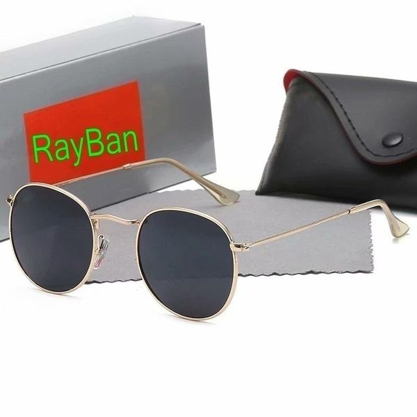 ray men women sunglasses vintage round brand sun glasses band uv400 bans with box and case 3447 r6, White;black
ray men women sunglasses vintage round brand sun glasses band uv400 bans with box and case 3447 r6, White;black