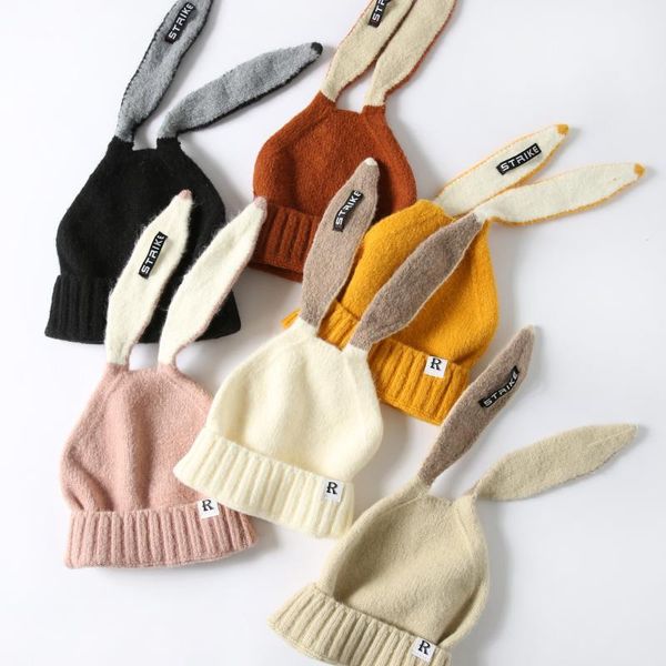 caps & hats 2021 autumn winter kids girl boy baby children's warm knitted cute long ear beanie hat, Yellow
caps & hats 2021 autumn winter kids girl boy baby children's warm knitted cute long ear beanie hat, Yellow
