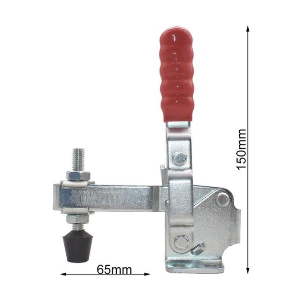 professional hand tool sets gh-12130 metal horizontal toggle clamp fixture quick-release holder clamps set vertical clip
professional hand tool sets gh-12130 metal horizontal toggle clamp fixture quick-release holder clamps set vertical clip
