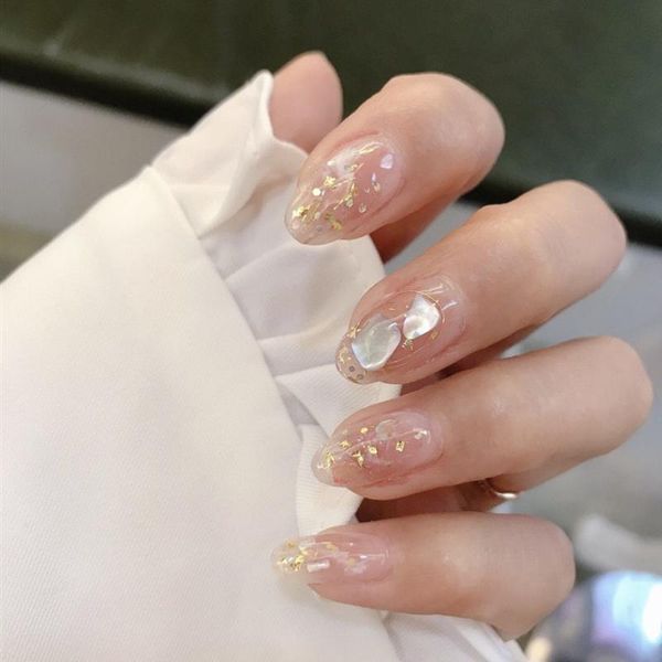 nail art kits gold foil shell gentle white french sticker wear disassembly finished beauty fake patch gel polish set
nail art kits gold foil shell gentle white french sticker wear disassembly finished beauty fake patch gel polish set