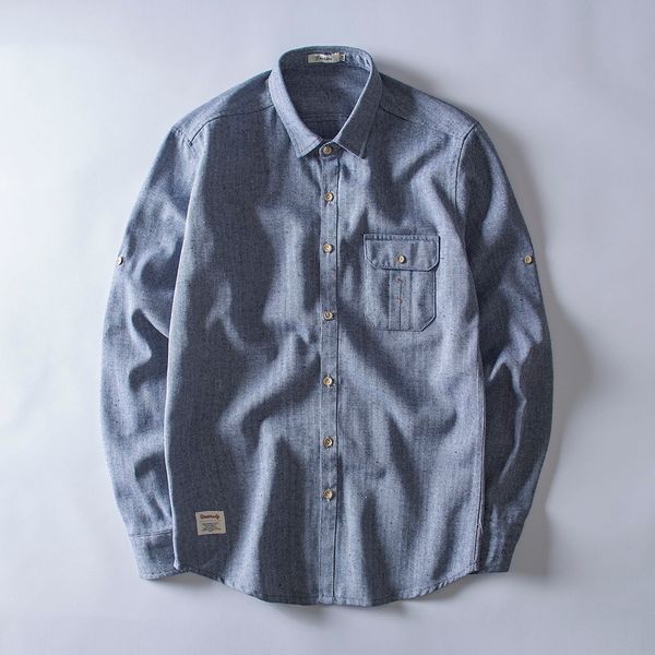 2021 new spring and fall trend fashion long sleeve men solid turn-down collar gray shirt mens brand casual shirts male camisa 7o15, White;black
2021 new spring and fall trend fashion long sleeve men solid turn-down collar gray shirt mens brand casual shirts male camisa 7o15, White;black
