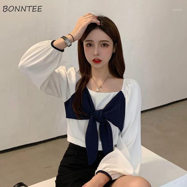 women's blouses & shirts blouse women vintage elegant fashion french style long sleeve patchwork square collar autumn casual mature fem, White
women's blouses & shirts blouse women vintage elegant fashion french style long sleeve patchwork square collar autumn casual mature fem, White