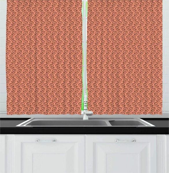 curtain & drapes salmon pale redwood abstract kitchen curtains vintage continuous symmetrical style pattern swirl ivy branches window
curtain & drapes salmon pale redwood abstract kitchen curtains vintage continuous symmetrical style pattern swirl ivy branches window