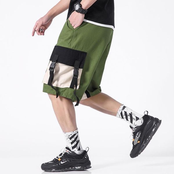 summer style hip hop camouflage cargo shorts men patchwork streetwear male casual sweat abz430 men's, White;black
summer style hip hop camouflage cargo shorts men patchwork streetwear male casual sweat abz430 men's, White;black