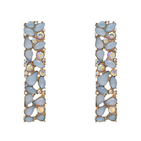 bohemian crystal drop earrings simple style jewelry hanging pendant earrings fashion accessories, Silver
bohemian crystal drop earrings simple style jewelry hanging pendant earrings fashion accessories, Silver