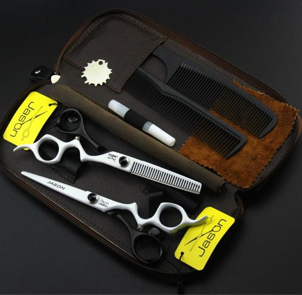 hair scissors 357# hairdressing scissor 4pcs suit+combs+bag 6.0'' 17.5cm brand jason japan 440c cutting thinning shears
hair scissors 357# hairdressing scissor 4pcs suit+combs+bag 6.0'' 17.5cm brand jason japan 440c cutting thinning shears