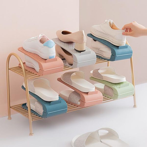 clothing & wardrobe storage shoe slots organizer 50% space saver double deck durable adjustable footwear support slot rack shoebox
clothing & wardrobe storage shoe slots organizer 50% space saver double deck durable adjustable footwear support slot rack shoebox