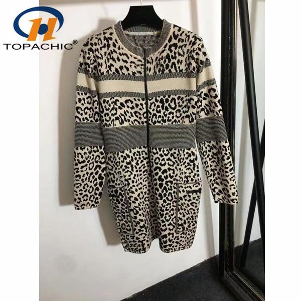 casual dresses 7.9 early autumn contrast spliced zipper leopard print long sleeve knit dress women, Black;gray
casual dresses 7.9 early autumn contrast spliced zipper leopard print long sleeve knit dress women, Black;gray
