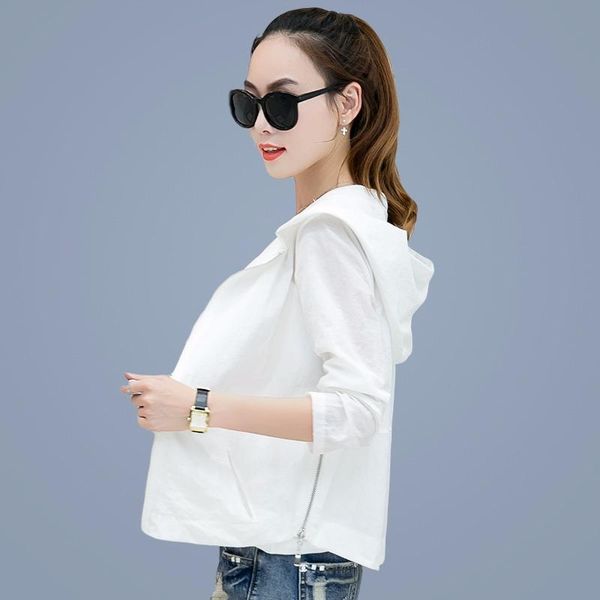 women's jackets 3xl women summer sun protection clothing fashion jacket hooded thin outwear casual coat uv beach top, Black;brown
women's jackets 3xl women summer sun protection clothing fashion jacket hooded thin outwear casual coat uv beach top, Black;brown
