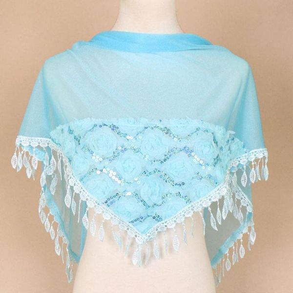 scarves 25# women lace sheer floral scarf shawl wrap tassel fashion hollow rose knit mantilla hijabs, Blue;gray
scarves 25# women lace sheer floral scarf shawl wrap tassel fashion hollow rose knit mantilla hijabs, Blue;gray