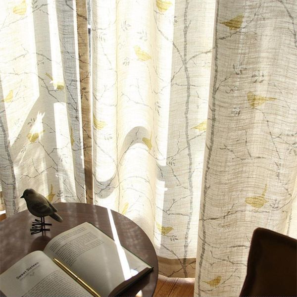 curtain & drapes american country yellow birds cotton linen insulation half shade curtains fabrics for living room print plant design blinds
curtain & drapes american country yellow birds cotton linen insulation half shade curtains fabrics for living room print plant design blinds