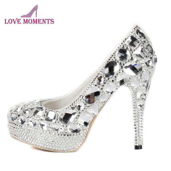 dress shoes luxurious evening silver platform crystal party gown high heels handmad diamond rhinestone bridal prom, Black
dress shoes luxurious evening silver platform crystal party gown high heels handmad diamond rhinestone bridal prom, Black