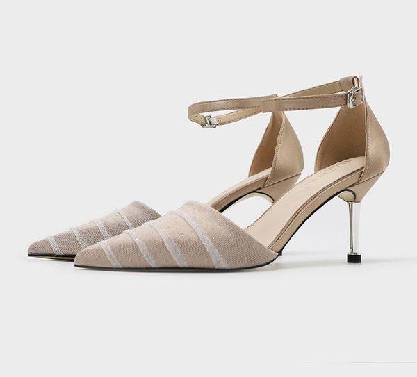 sandals 2021 summer fashion pointed toe pleated mesh high heels stiletto casual women, Black
sandals 2021 summer fashion pointed toe pleated mesh high heels stiletto casual women, Black