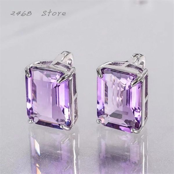 stud style 925 silver inlaid natural amethyst earrings, women's jewelry, simple and elegant design, Golden;silver
stud style 925 silver inlaid natural amethyst earrings, women's jewelry, simple and elegant design, Golden;silver