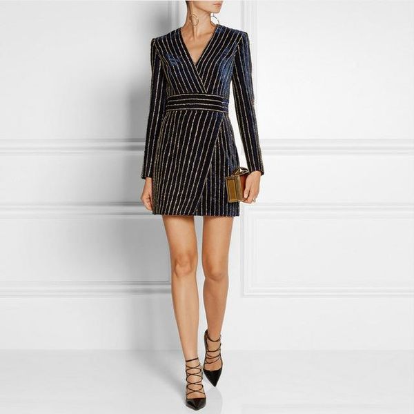 casual dresses 2021 arrival autumn v neck dress suit jacket blazer women slim fashion runway designer sequin party mini plus size, Black;gray
casual dresses 2021 arrival autumn v neck dress suit jacket blazer women slim fashion runway designer sequin party mini plus size, Black;gray