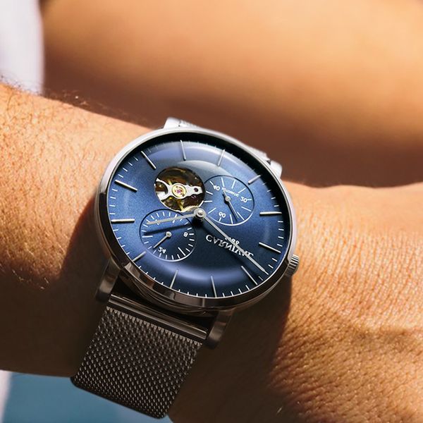 automatic watches carnival men watch fashion mechanical wrist wristwatch relogio masculino sapphire waterproof blue clock, Slivery;brown
automatic watches carnival men watch fashion mechanical wrist wristwatch relogio masculino sapphire waterproof blue clock, Slivery;brown