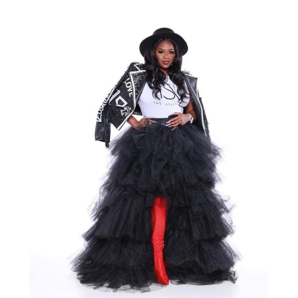 skirts chic black hi low tulle extra puffy long women maxi skirt for pography party formal halloween wear plus size
skirts chic black hi low tulle extra puffy long women maxi skirt for pography party formal halloween wear plus size