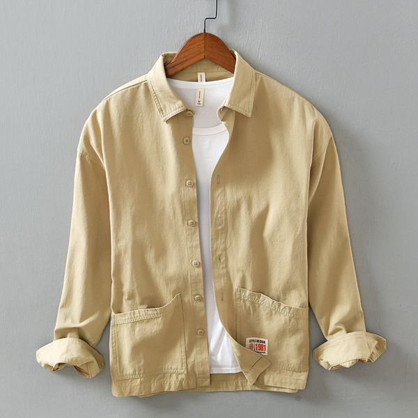 2021 autumn and winter new style casual cotton double pocket fashion jackets for men comfortable solid jacket mens jaqueta npqy, White;black
2021 autumn and winter new style casual cotton double pocket fashion jackets for men comfortable solid jacket mens jaqueta npqy, White;black