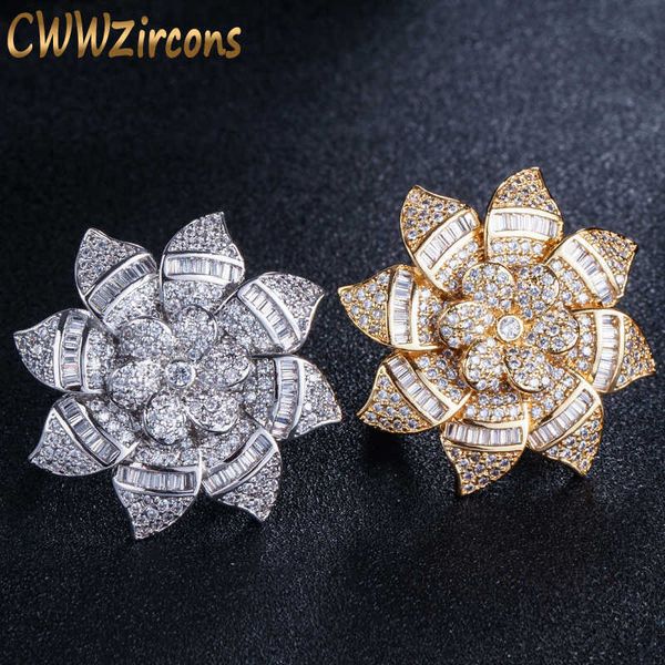 brand designer big flower yellow gold color luxury cubic zirconia engagement wedding rings jewelry for women r048 210714, Slivery;golden
brand designer big flower yellow gold color luxury cubic zirconia engagement wedding rings jewelry for women r048 210714, Slivery;golden