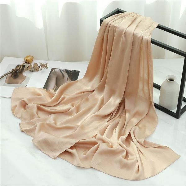 scarves 2021 crinkle muslim hijab heavy bubble chiffon scarf women solid headband shawl wraps foulard bufanda 28 colors, Blue;gray
scarves 2021 crinkle muslim hijab heavy bubble chiffon scarf women solid headband shawl wraps foulard bufanda 28 colors, Blue;gray