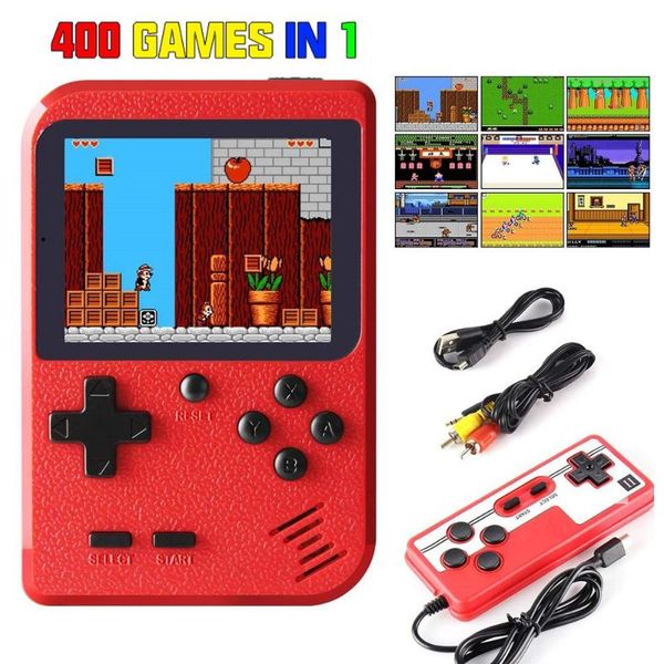 portable game players est mini handheld console 8 bit 3.0 inch color lcd screen 400 in 1 retro player for kids gift
portable game players est mini handheld console 8 bit 3.0 inch color lcd screen 400 in 1 retro player for kids gift