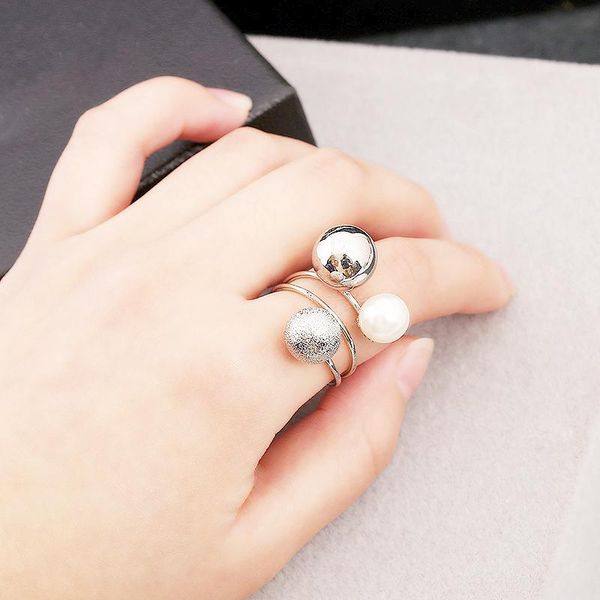 wedding rings elegant simulated pearl open ring jewelry women trendy gold-color bijoux cute gift white and black colors qb-36, Slivery;golden
wedding rings elegant simulated pearl open ring jewelry women trendy gold-color bijoux cute gift white and black colors qb-36, Slivery;golden