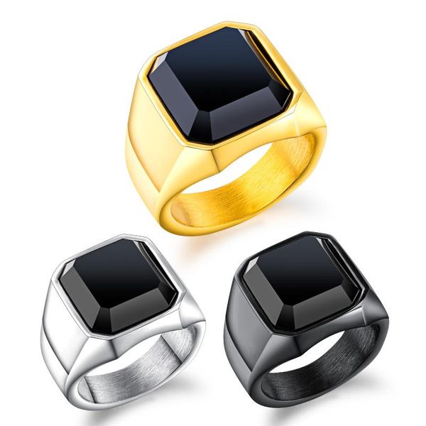 cluster rings tinglso 2021 trend fashion golden stainless steel men's ring simple wide version inlaid glass stone jewelry wholesale, Golden;silver
cluster rings tinglso 2021 trend fashion golden stainless steel men's ring simple wide version inlaid glass stone jewelry wholesale, Golden;silver