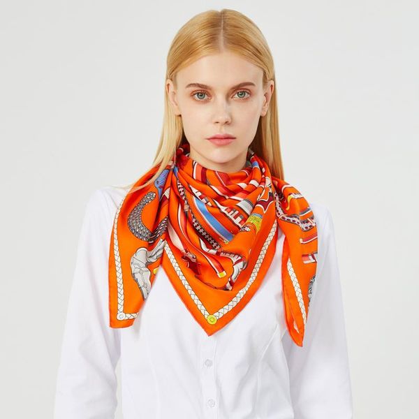 scarves 90cm mace print 100% twill silk scarf shawl luxury foulard brand square hijab women bandana handmade curled warps, Blue;gray
scarves 90cm mace print 100% twill silk scarf shawl luxury foulard brand square hijab women bandana handmade curled warps, Blue;gray