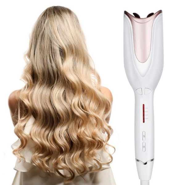 hair straighteners 4 modes automatic curler rotating air adjustable electric curling splint styling tool magic curly, Black
hair straighteners 4 modes automatic curler rotating air adjustable electric curling splint styling tool magic curly, Black