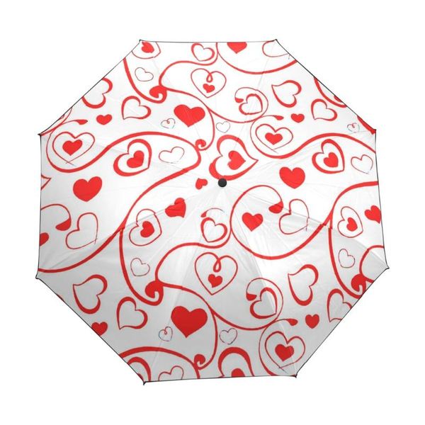 umbrellas 3 folding parasol sun protection anti-uv and rain heart pattern windproof women umbrella automatic lady
umbrellas 3 folding parasol sun protection anti-uv and rain heart pattern windproof women umbrella automatic lady