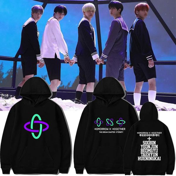 women's hoodies & sweatshirts kpop txt korean streetwear warm women hip hop casual oversized loose hooded clothes pullover long sleeve, Black
women's hoodies & sweatshirts kpop txt korean streetwear warm women hip hop casual oversized loose hooded clothes pullover long sleeve, Black