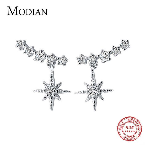 cz stars stud earrings for women charm 100% 925 sterling silver rose gold color fashion jewelry orecchini 210707, Golden;silver
cz stars stud earrings for women charm 100% 925 sterling silver rose gold color fashion jewelry orecchini 210707, Golden;silver