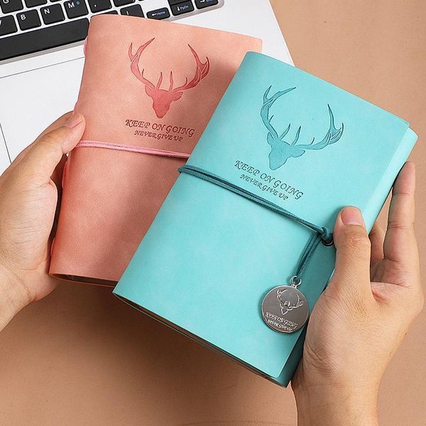 notepads kghffer auspicious antlers loose leaf bandage notebooks for office school stationary journal diary scrapbook student gift, Purple;pink
notepads kghffer auspicious antlers loose leaf bandage notebooks for office school stationary journal diary scrapbook student gift, Purple;pink