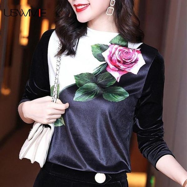 women's t-shirt spring tee shirt femme fashion leisure outwear hit color half high collar long sleeve comfort tshirt women, White
women's t-shirt spring tee shirt femme fashion leisure outwear hit color half high collar long sleeve comfort tshirt women, White