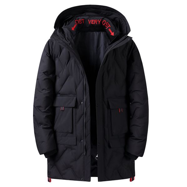 brand winter 90% white duck down jacket men long parkas hooded warm waterproof down coats for men black outwear
brand winter 90% white duck down jacket men long parkas hooded warm waterproof down coats for men black outwear
