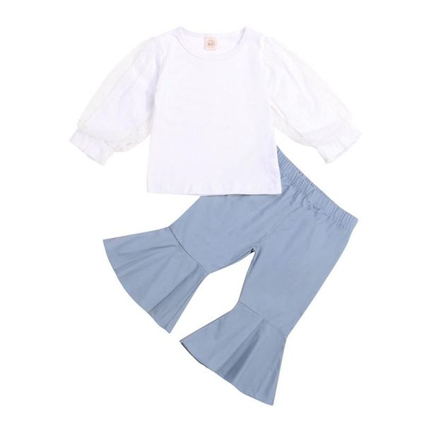 clothing sets 0-24 months baby girl casual clothes set solid white long sleeve t-shirt and blue trousers suit infant girls outfits
clothing sets 0-24 months baby girl casual clothes set solid white long sleeve t-shirt and blue trousers suit infant girls outfits