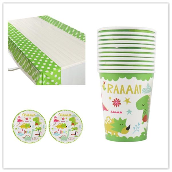 packaging dinner service 21pcs cartoon dinosaur disposable tableware set tablecloth +10pcs cups+10pcs plate for kids girl birthday party map
packaging dinner service 21pcs cartoon dinosaur disposable tableware set tablecloth +10pcs cups+10pcs plate for kids girl birthday party map