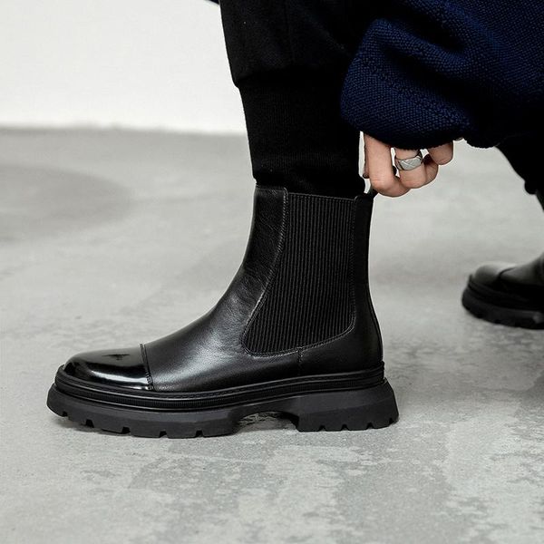 boots dovereiss fashion women's shoes winter genuine leather slip on concise brown casual mature ankle matin 40, Black
boots dovereiss fashion women's shoes winter genuine leather slip on concise brown casual mature ankle matin 40, Black