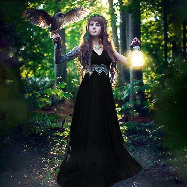 casual dresses 2021 punk gothic women summer black deep v neck dress party club wear dark halter high waist split elegant, Black;gray
casual dresses 2021 punk gothic women summer black deep v neck dress party club wear dark halter high waist split elegant, Black;gray